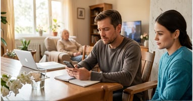 adulto mayor cuidador