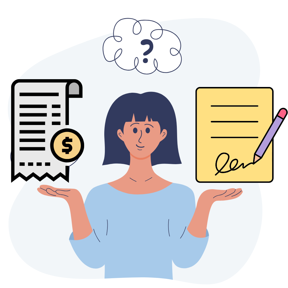 ¿Cuándo corresponde Contrato y cuando Boleta?